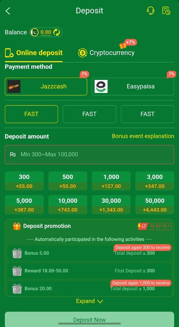 Khan804 Deposit