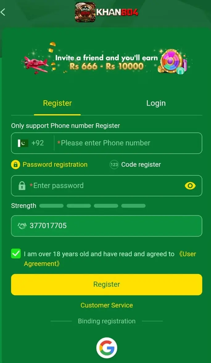 Khan804 Register